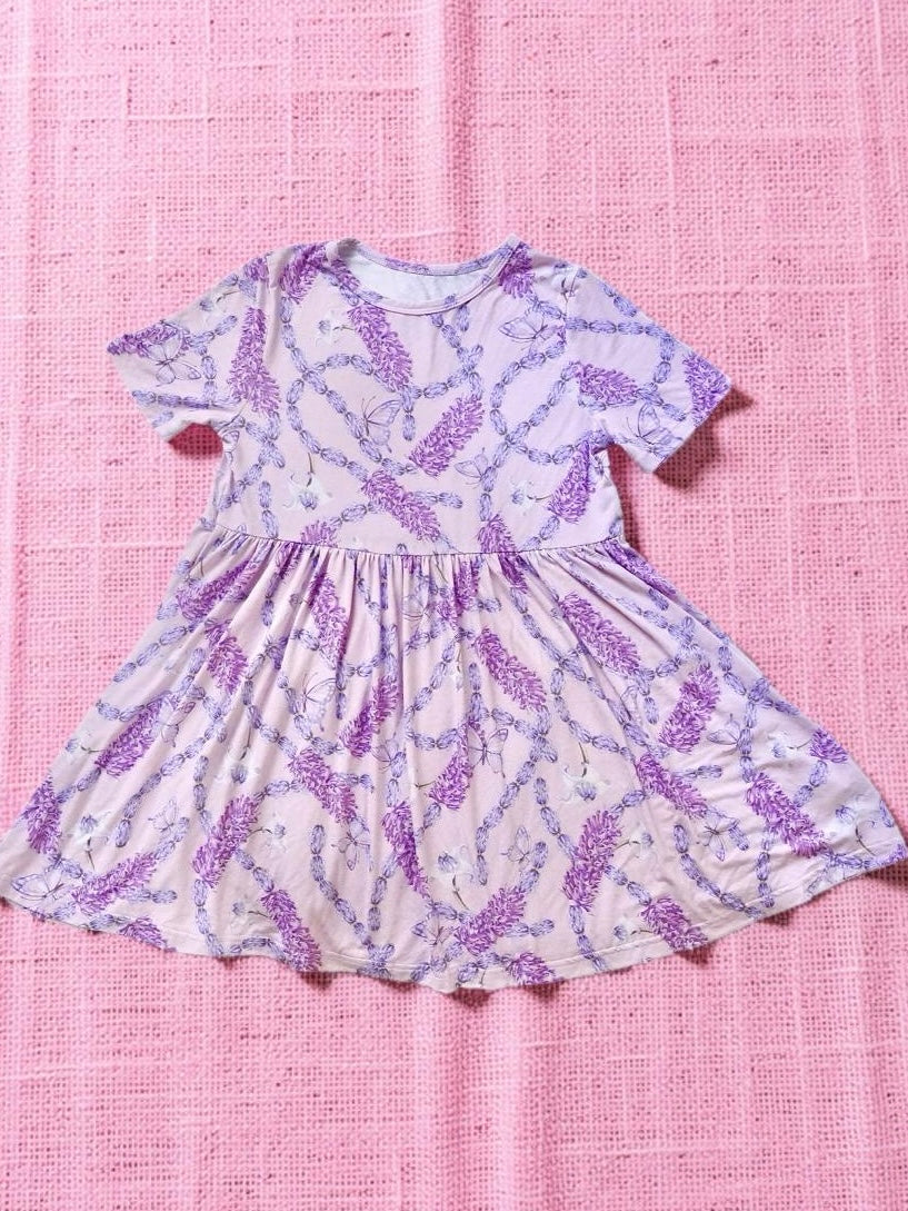 Bamboo Floral Dress for Girls
